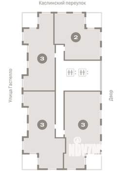 3-к квартира, вторичка, 119м2, 16/16 этаж