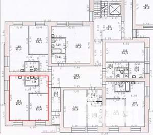1-к квартира, вторичка, 40м2, 9/9 этаж
