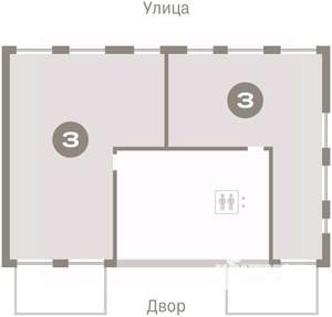 4-к квартира, вторичка, 126м2, 2/7 этаж