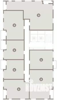 1-к квартира, вторичка, 45м2, 14/16 этаж