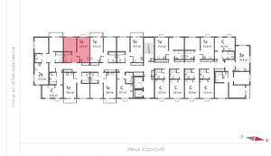 1-к квартира, вторичка, 35м2, 2/15 этаж