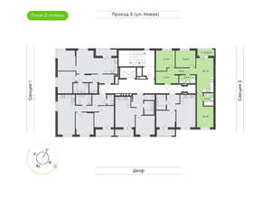 3-к квартира, вторичка, 76м2, 2/17 этаж