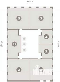 3-к квартира, вторичка, 94м2, 2/25 этаж
