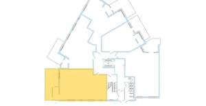 2-к квартира, сданный дом, 90м2, 1/8 этаж