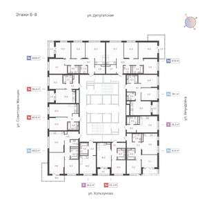 2-к квартира, вторичка, 59м2, 7/31 этаж