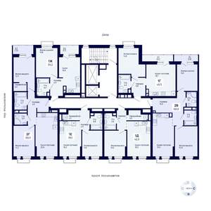 2-к квартира, вторичка, 69м2, 6/18 этаж