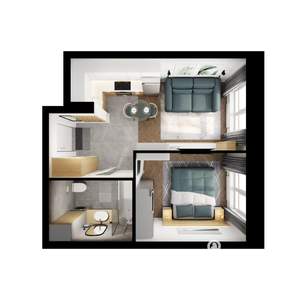 1-к квартира, вторичка, 31м2, 18/29 этаж