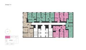 3-к квартира, вторичка, 77м2, 7/31 этаж