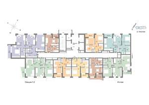 1-к квартира, вторичка, 36м2, 4/25 этаж