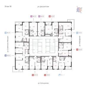 1-к квартира, вторичка, 39м2, 10/31 этаж