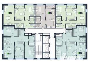 2-к квартира, вторичка, 74м2, 27/30 этаж