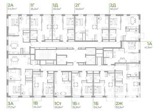 1-к квартира, вторичка, 34м2, 20/29 этаж