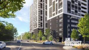 1-к квартира, строящийся дом, 38м2, 20/25 этаж