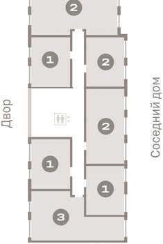 1-к квартира, вторичка, 37м2, 7/9 этаж