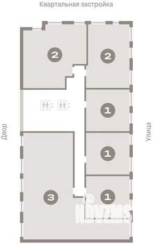 2-к квартира, вторичка, 87м2, 6/16 этаж