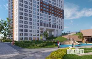 2-к квартира, строящийся дом, 57м2, 11/26 этаж