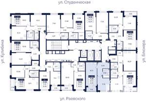 1-к квартира, вторичка, 44м2, 3/25 этаж