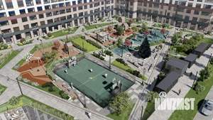 1-к квартира, строящийся дом, 42м2, 17/31 этаж