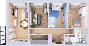 3-к квартира, вторичка, 85м2, 13/19 этаж