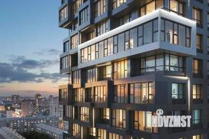 1-к квартира, строящийся дом, 47м2, 10/25 этаж