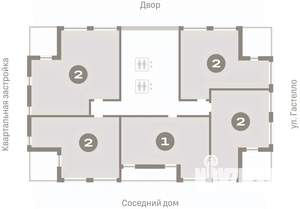 2-к квартира, вторичка, 85м2, 15/16 этаж