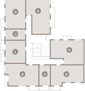 2-к квартира, вторичка, 53м2, 6/9 этаж