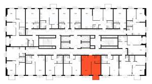 1-к квартира, вторичка, 37м2, 24/24 этаж