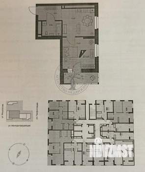 1-к квартира, вторичка, 38м2, 7/24 этаж