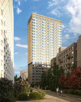 1-к квартира, вторичка, 31м2, 21/25 этаж