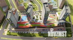 2-к квартира, строящийся дом, 65м2, 26/26 этаж