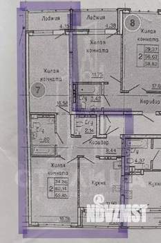 2-к квартира, вторичка, 62м2, 10/18 этаж