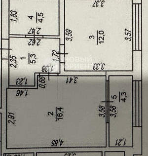 1-к квартира, вторичка, 38м2, 7/14 этаж