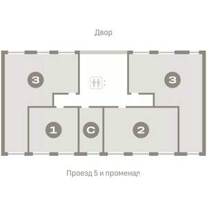 1-к квартира, вторичка, 38м2, 3/9 этаж
