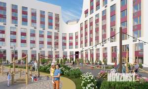 2-к квартира, строящийся дом, 71м2, 5/23 этаж