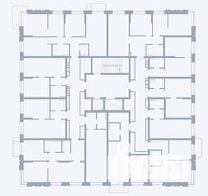 3-к квартира, строящийся дом, 65м2, 8/25 этаж