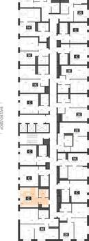 Студия квартира, вторичка, 26м2, 14/25 этаж