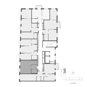 Студия квартира, вторичка, 39м2, 12/16 этаж