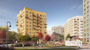 1-к квартира, вторичка, 36м2, 9/12 этаж