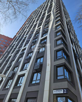 1-к квартира, строящийся дом, 45м2, 3/14 этаж