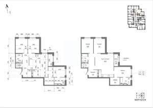 3-к квартира, вторичка, 100м2, 19/26 этаж