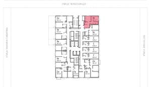 1-к квартира, вторичка, 38м2, 3/25 этаж