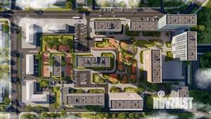 4-к квартира, строящийся дом, 64м2, 20/27 этаж