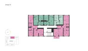 2-к квартира, вторичка, 91м2, 9/31 этаж