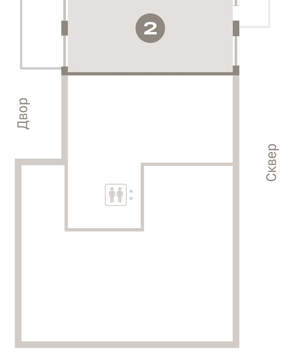 2-к квартира, вторичка, 96м2, 1/9 этаж