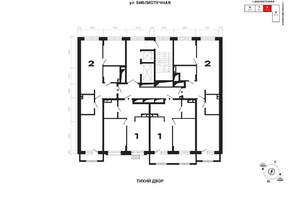 1-к квартира, вторичка, 40м2, 2/25 этаж