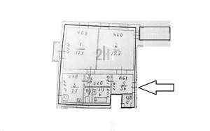 2-к квартира, вторичка, 59м2, 2/2 этаж