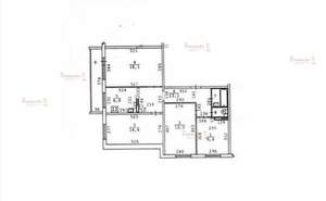 3-к квартира, вторичка, 76м2, 9/10 этаж