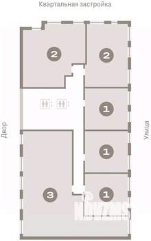1-к квартира, вторичка, 46м2, 3/16 этаж