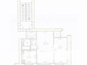 2-к квартира, вторичка, 40м2, 2/3 этаж