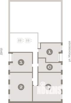 1-к квартира, вторичка, 47м2, 15/17 этаж